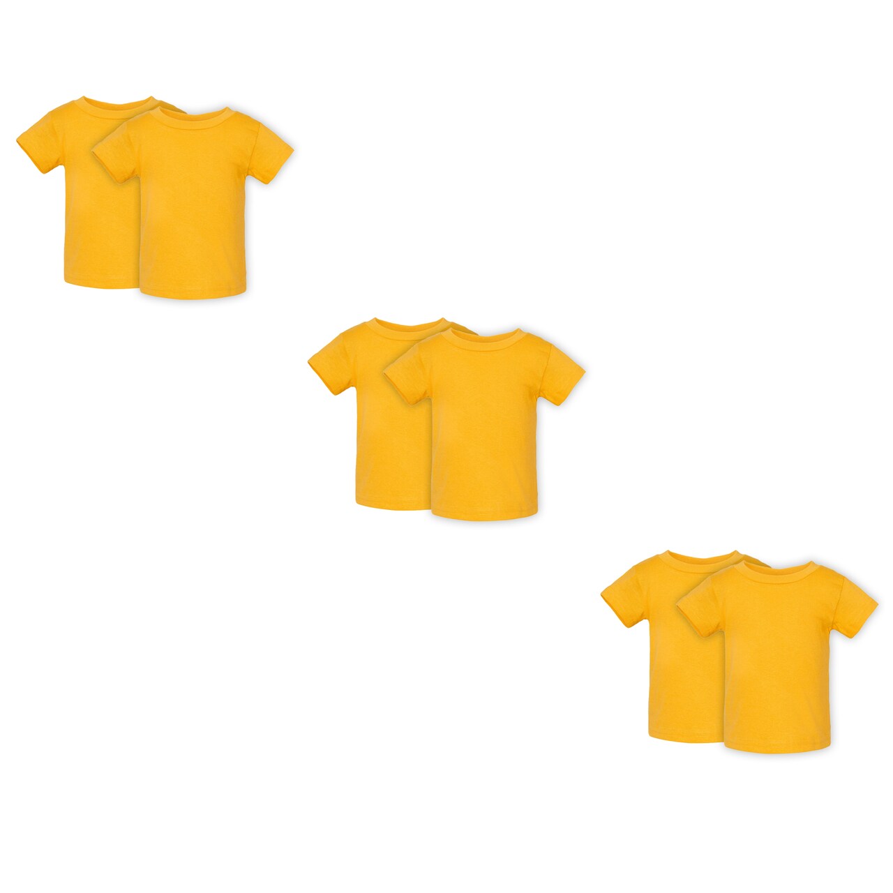 Rabbit Skins® Toddler Fine Jersey Crew Neck Short Sleeve Tee - 3321